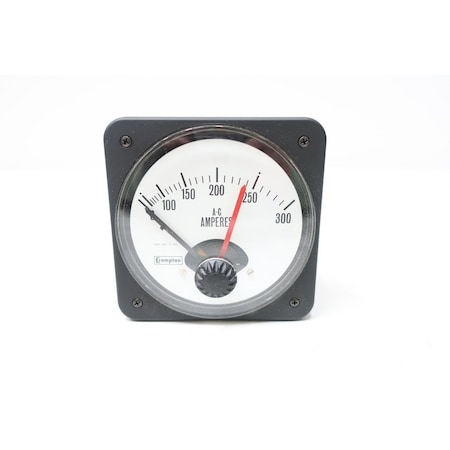 Crompton 0-300A AMP AMMETER 077-16EU-LSRS-C6-NO